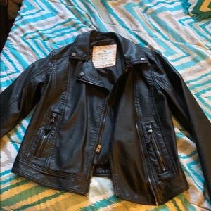 * Kids Leather Jacket